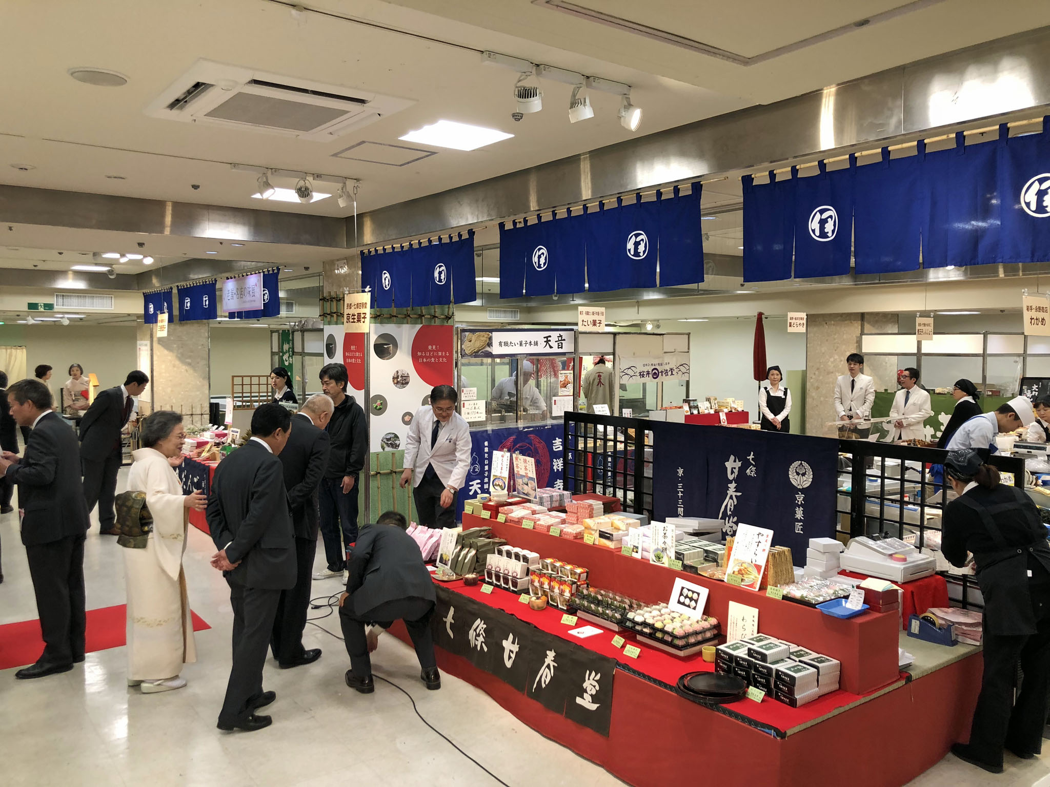 本年から会場内に併設された売店