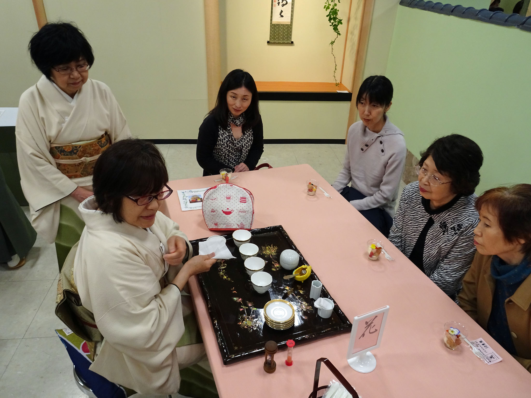 花席 NORITAKEの茶碗