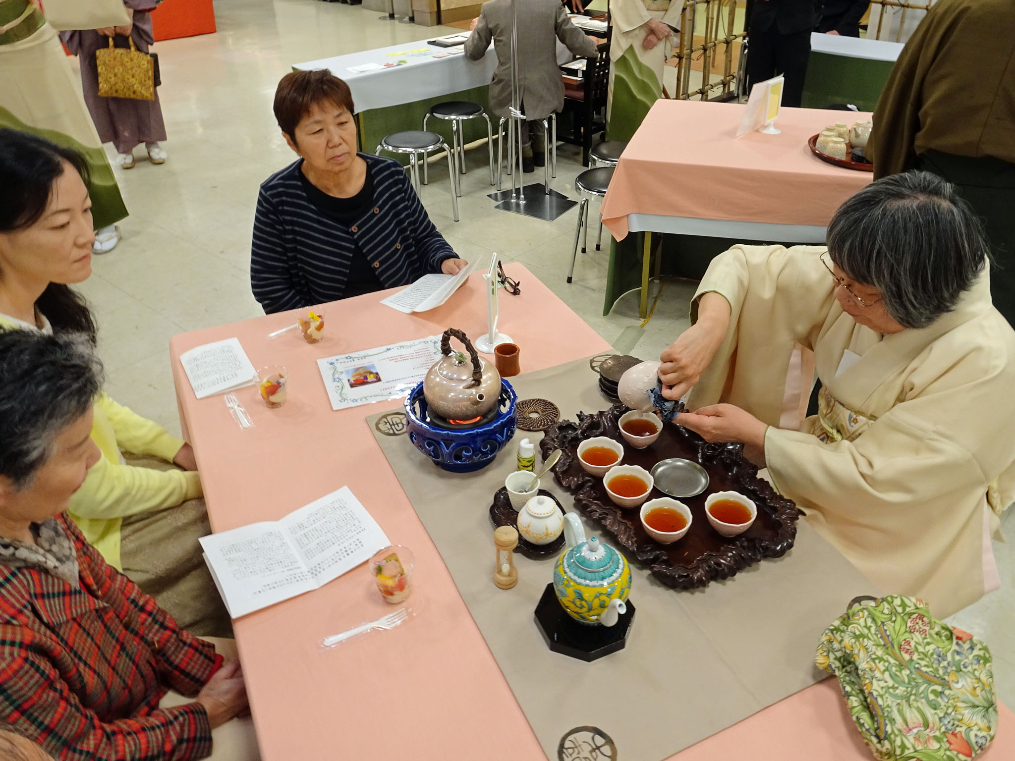 鳥席 前田直紀氏作 マカロンシリーズの茶器
