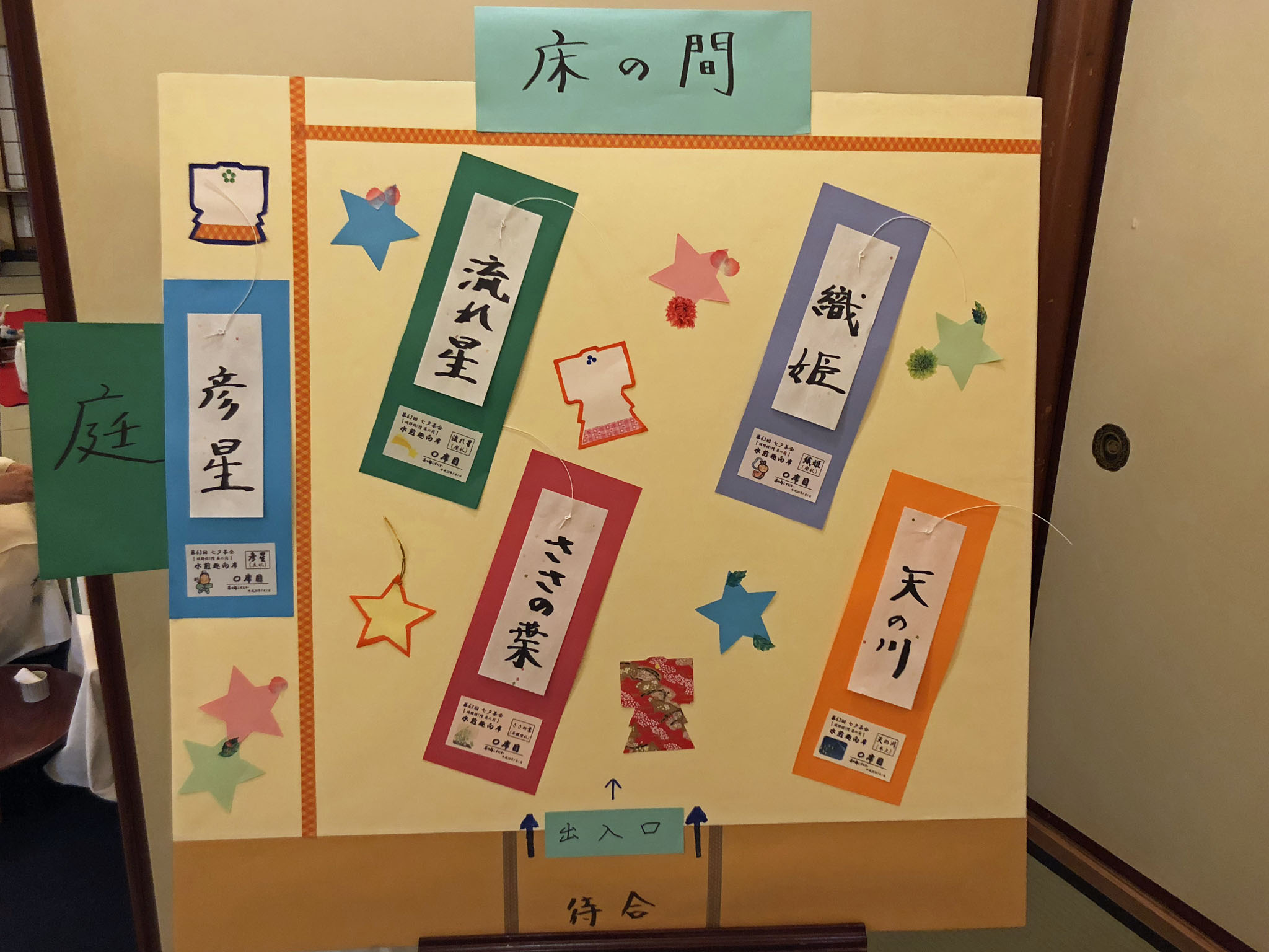 葵席配置案内図(1)