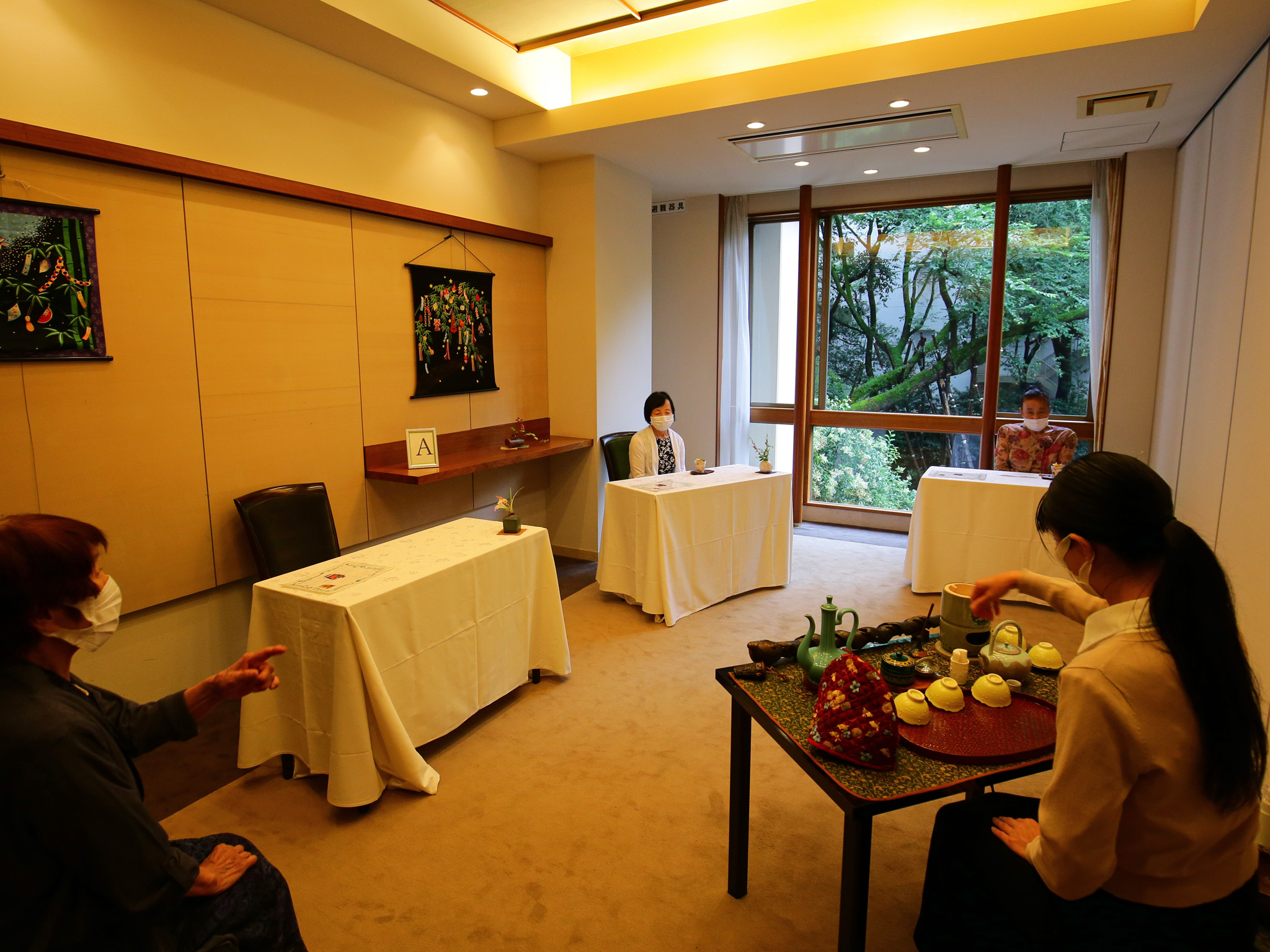 和紅茶席(C)松席