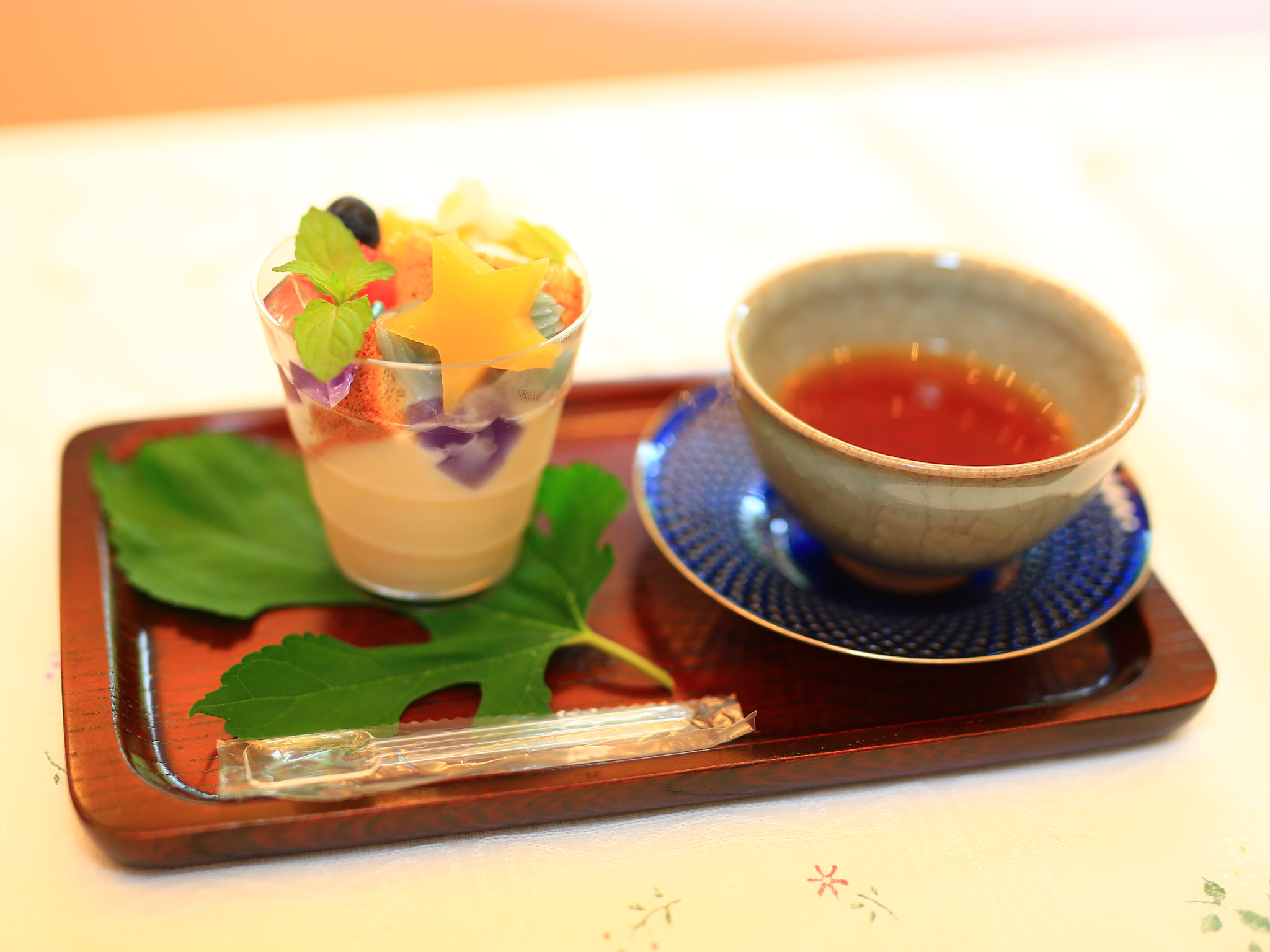 和紅茶と「茶トライフル」