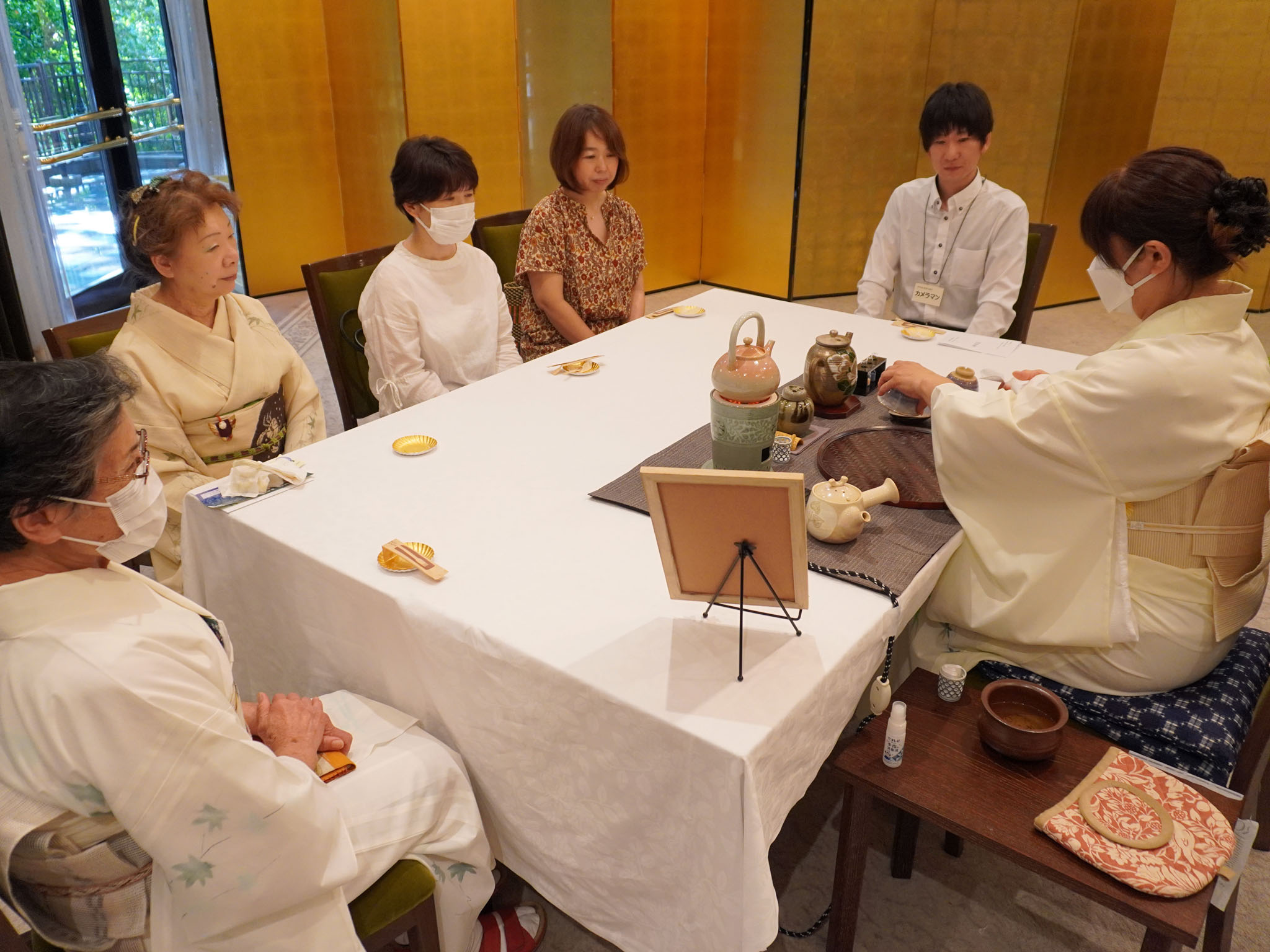 月光の間 煎茶席/「狩野川」席