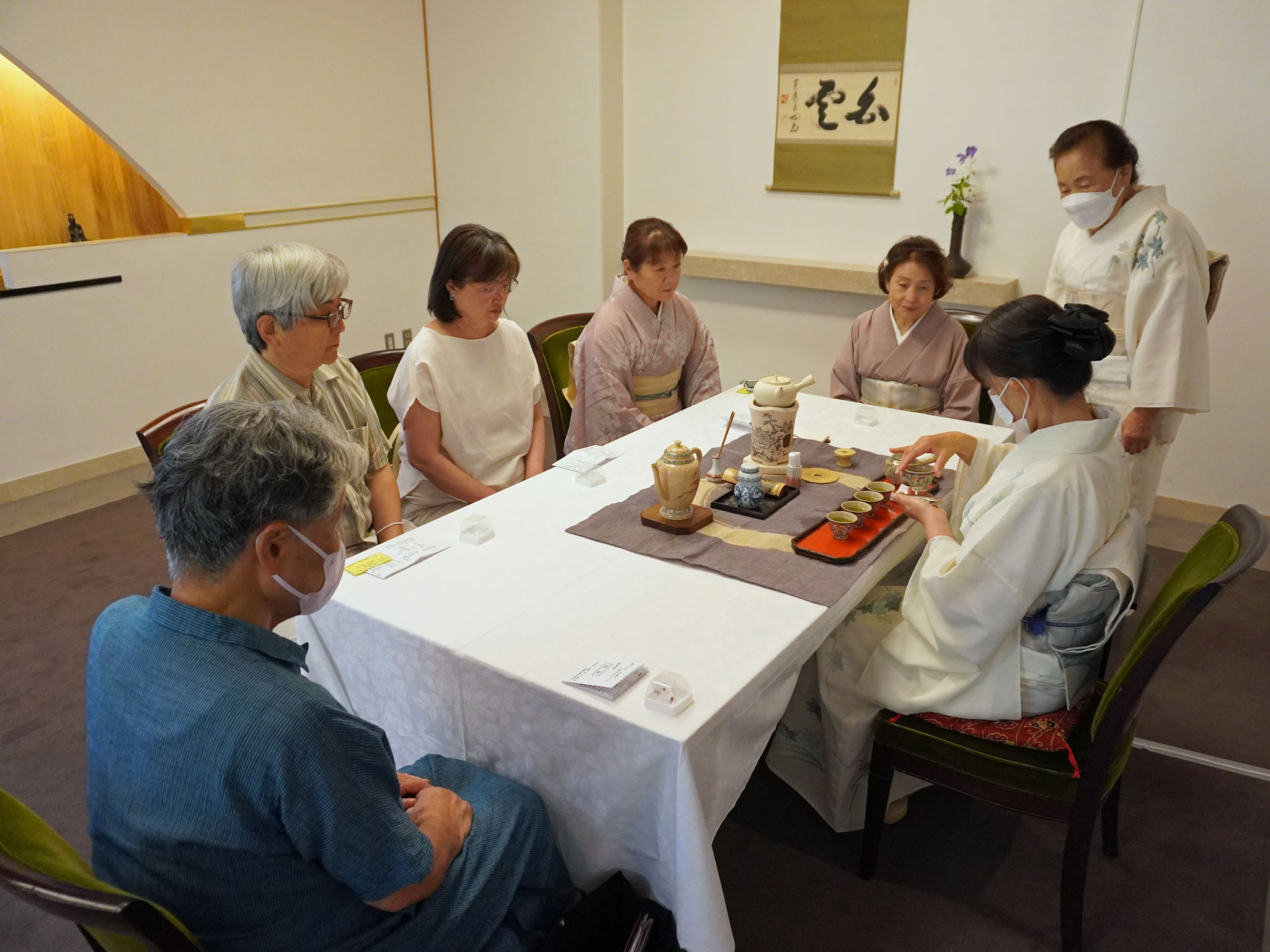 雪・花の間 煎茶席(1)沼津地区