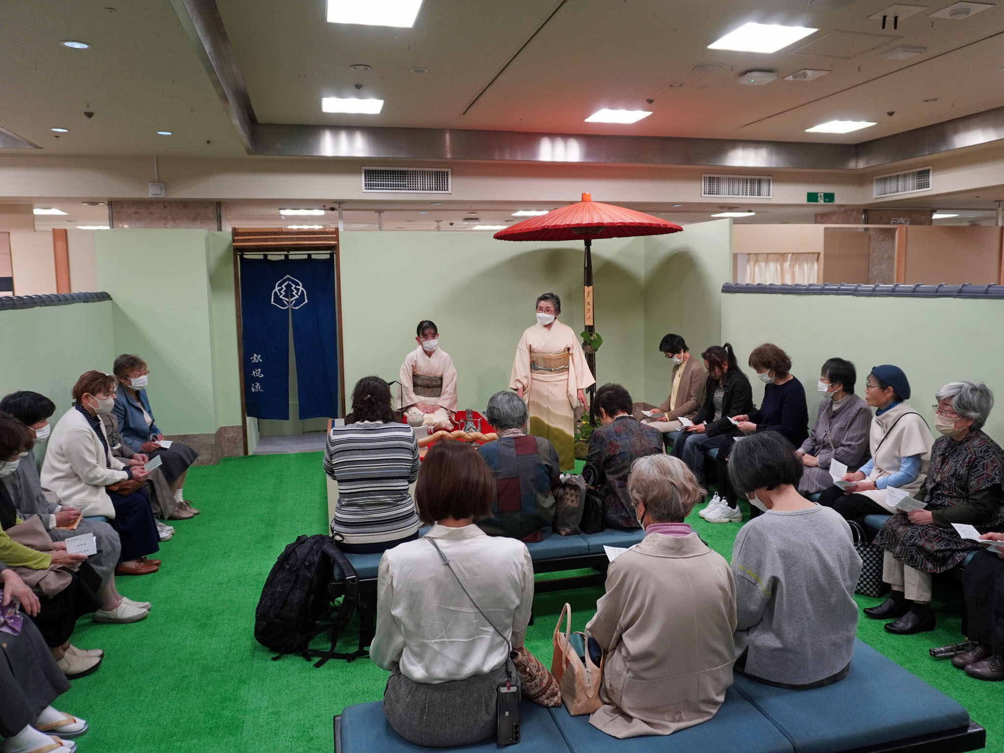 4/10(水)野点席 東部支部