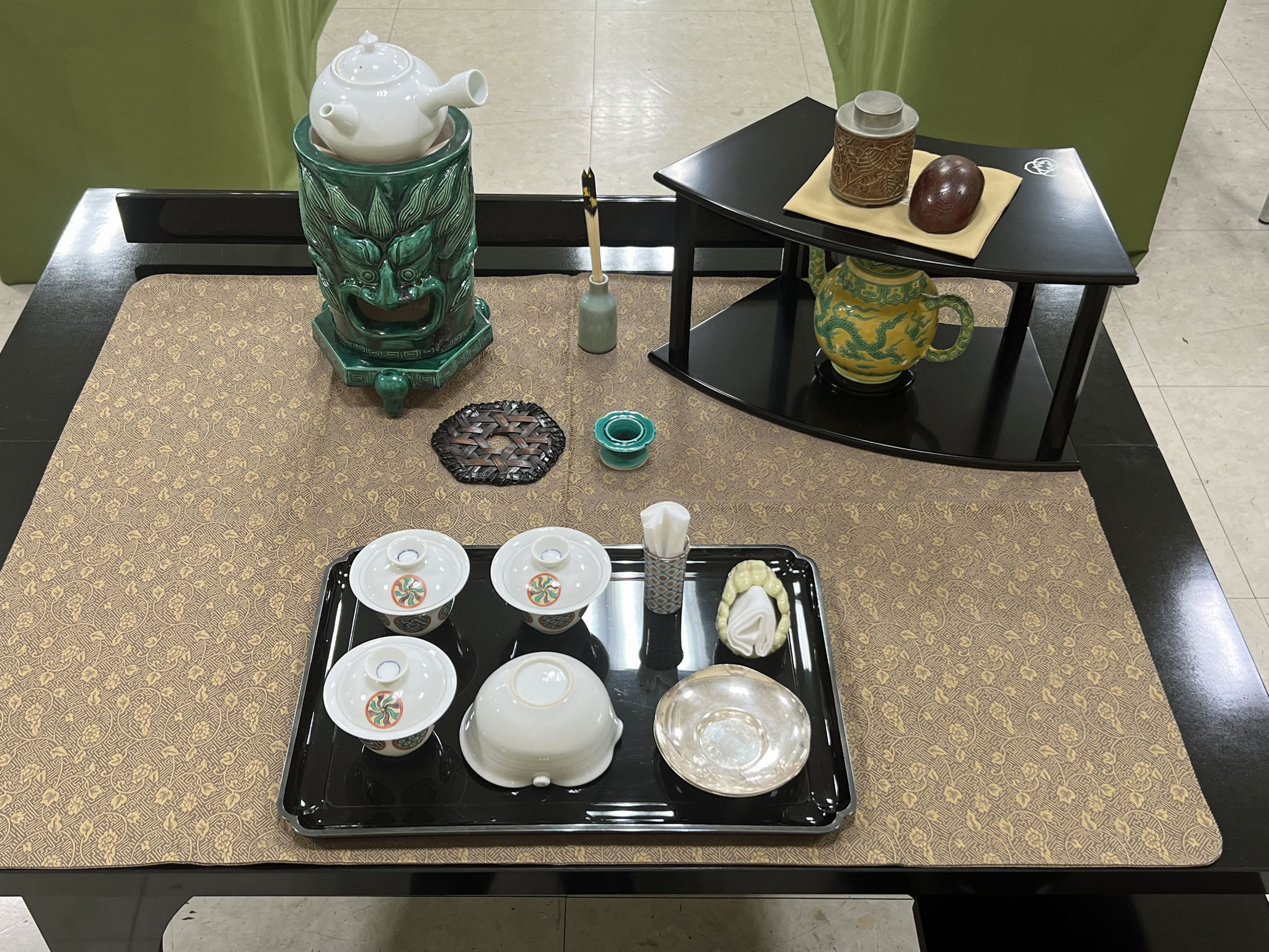 すすり茶席 点前道具