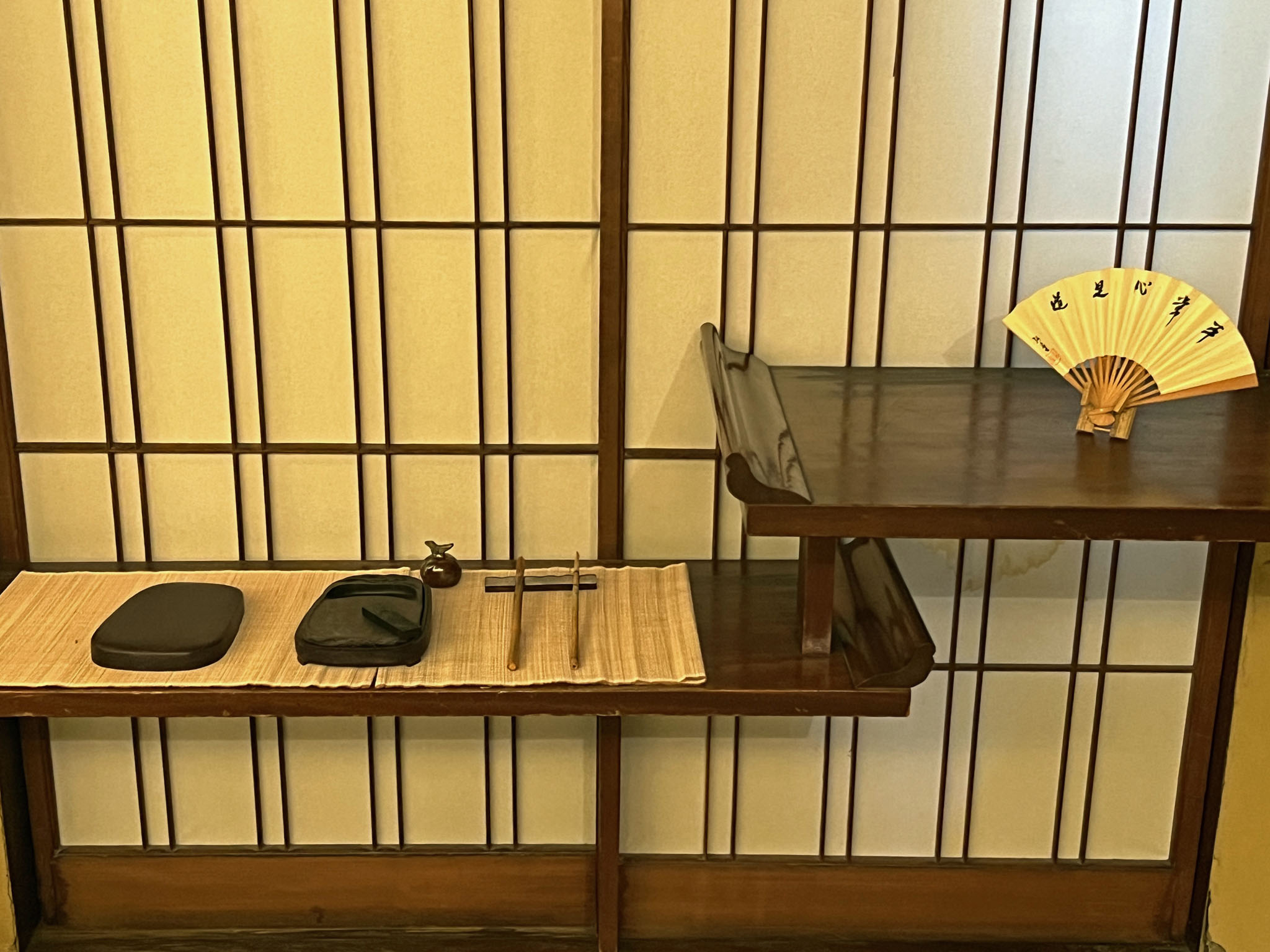 水葵の間 脇床飾り