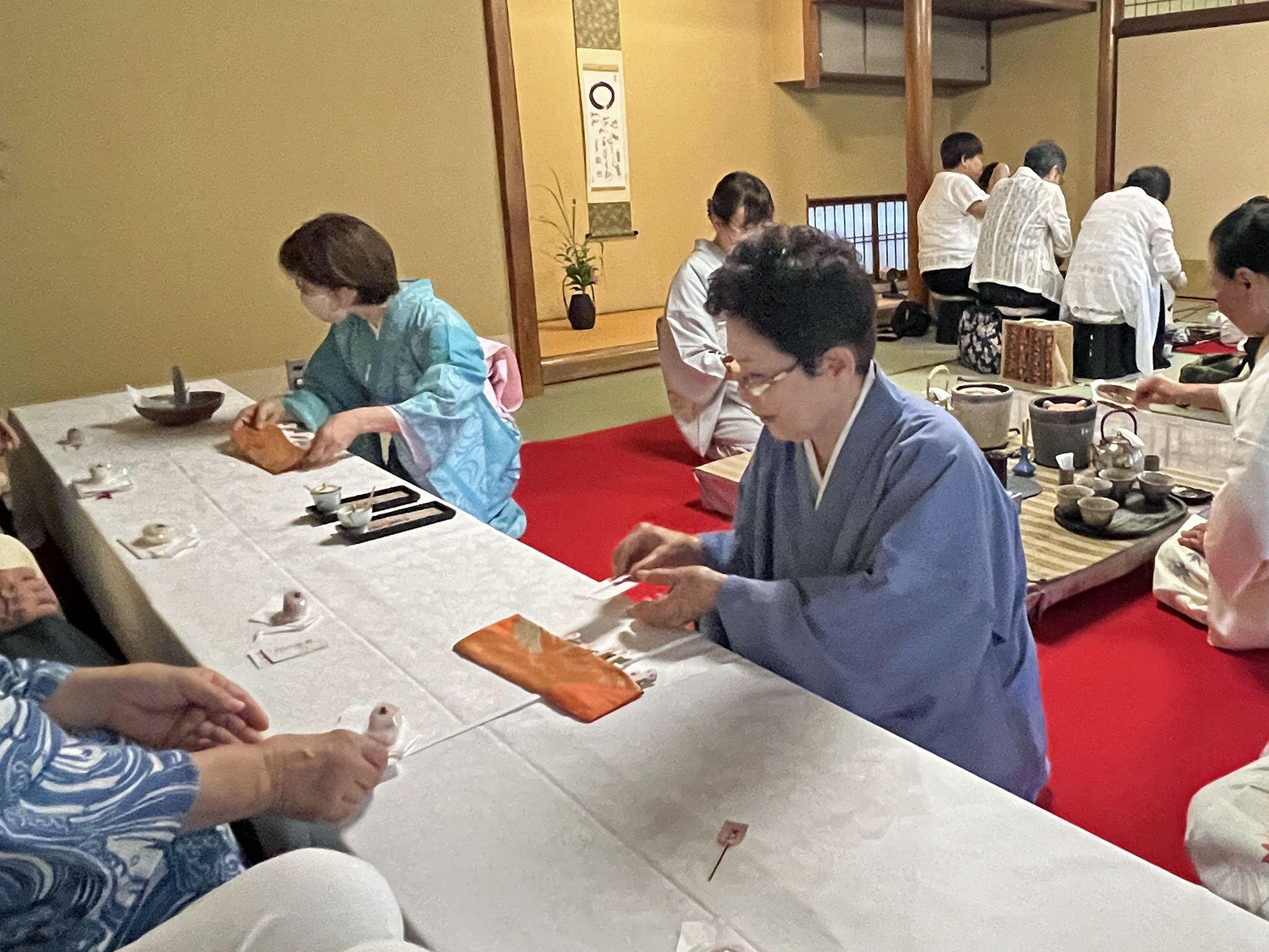 羽衣の間 ほうじ茶席 鏡点前席(2)